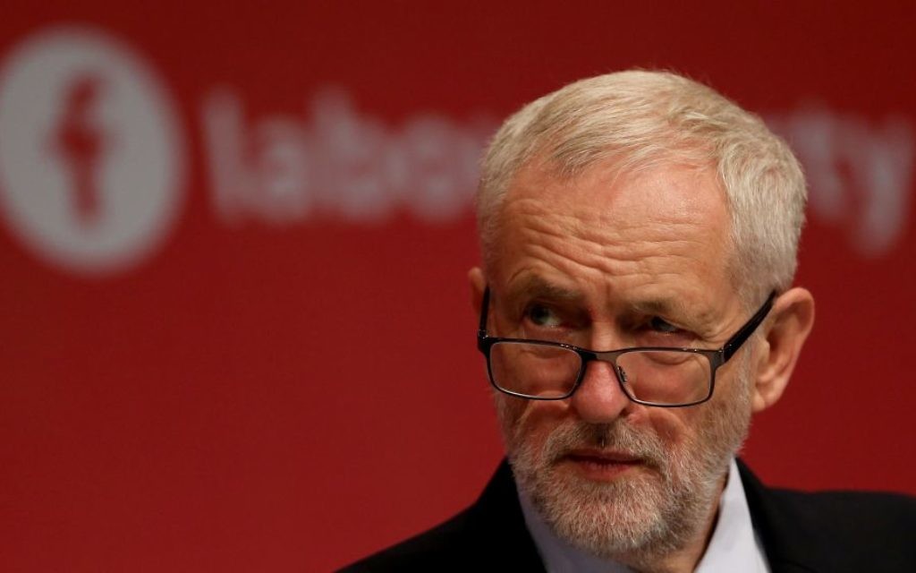 Labour Party leader Jeremy Corbyn