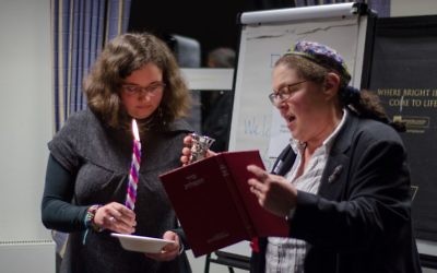 Rabbi Dr Jackie Tabick (right), who is the Beit Din Convenor at the residential weekend for people considering conversion to Judaism in 2016.