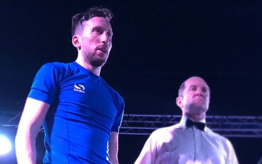 Joe Hildebrand enjoyed his first fight in the ring