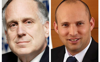 The President of the World Jewish Congress Ronald S. Lauder has been in a spat with Israeli Education Minister Naftali Bennett