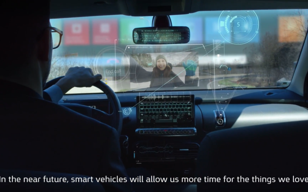 Screenshot from an Orbotech promotional video