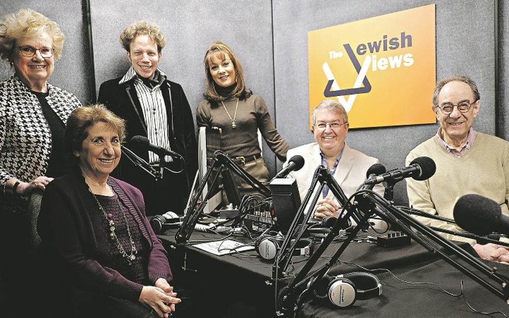 The Jewish Views team: Sue Greenberg (producer), Diana Toeman, Phil Dave, Kate Fulton, Jon Kaye and Tony Honickberg