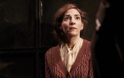Clara Francis plays Harriet, the sister of the lead character, Sylvia Gellburg, in a revival of Broken Glass