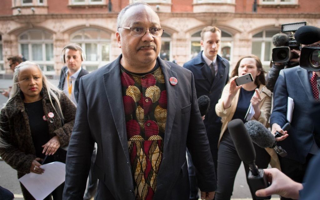 Marc Wadsworth at a Labour party disciplinary in London, where he was expelled 

Photo credit: Stefan Rousseau/PA Wire