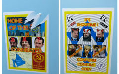 Anti-Semitic stickers seen on campus. 

Picture credit: Bournemouth University Jewish society