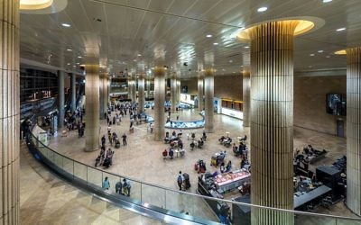 Ben Gurion Terminal 3 Arrivals Hall