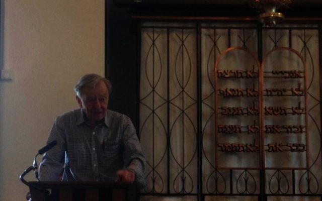 Lord Dubs speaking at KLS