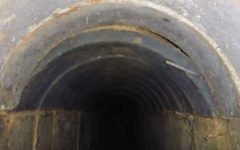 Example of a Hamas terror tunnel Example of a Hamas terror tunnel