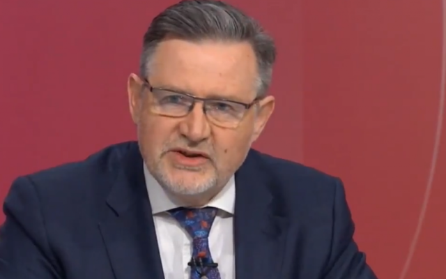 Barry Gardiner speaking on BBC Question Time