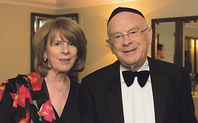 Eric with his wife Gillian