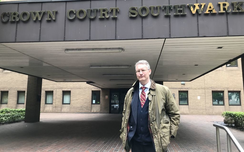 Army veteran Jeremy Bedford-Turner at Southwark Crown Court 

Photo credit: Sam Blewett/PA Wire