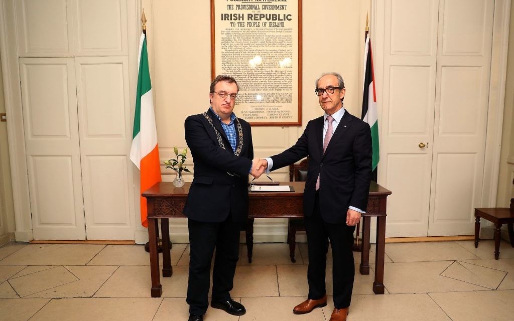 Lord Mayor of Dublin calls for Israeli envoy's expulsion from Ireland