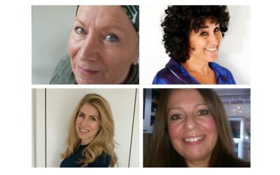 Four of the women interviewed: Linda Martin, Sandra Hale, Caroline Freedman-Brower and Vanessa Bergman