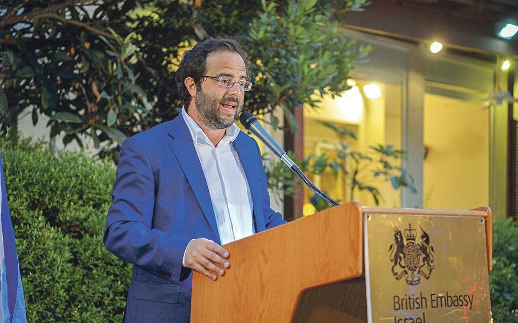 Jewish News editor Richard Ferrer

Photo by Yossi Zeligar/Nikoart