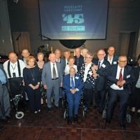 Group shot of survivors at The Boys annual reunion (John Rifkin)