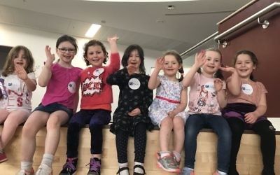 Children enjoy activities at the Jewish Arts Family Book Day