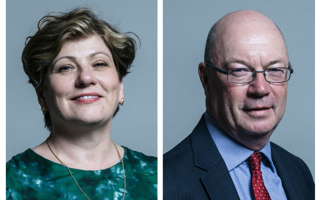 Emily Thornberry and Alistair Burt