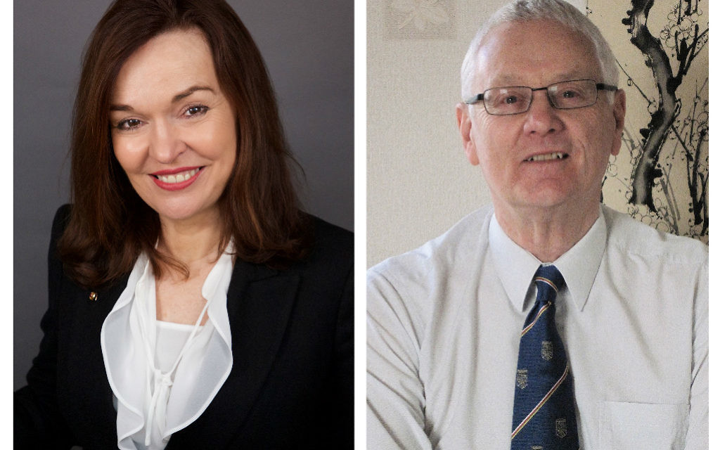 Professor Dame Carol Robinson and Professor Colin Ratledge were honoured by Ben-Gurion University of the Negev.