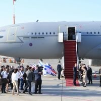 The Duke of Cambridge arrives at Israel Ben Gurion Airport in Tel Aviv, Israel. 

Photo credit: Joe Giddens/PA Wire