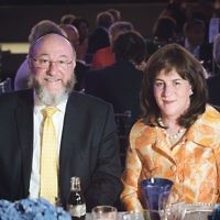 Chief Rabbi Ephraim Mirvis and his wife Valerie 

Credit: Blake Ezra Photography