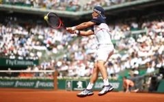 Diego Schwartzman won the opening set, but was ultimately beaten in four sets by Rafael Nadal