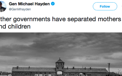 Michael Hayden says: 'Other governments have separated mothers and children'