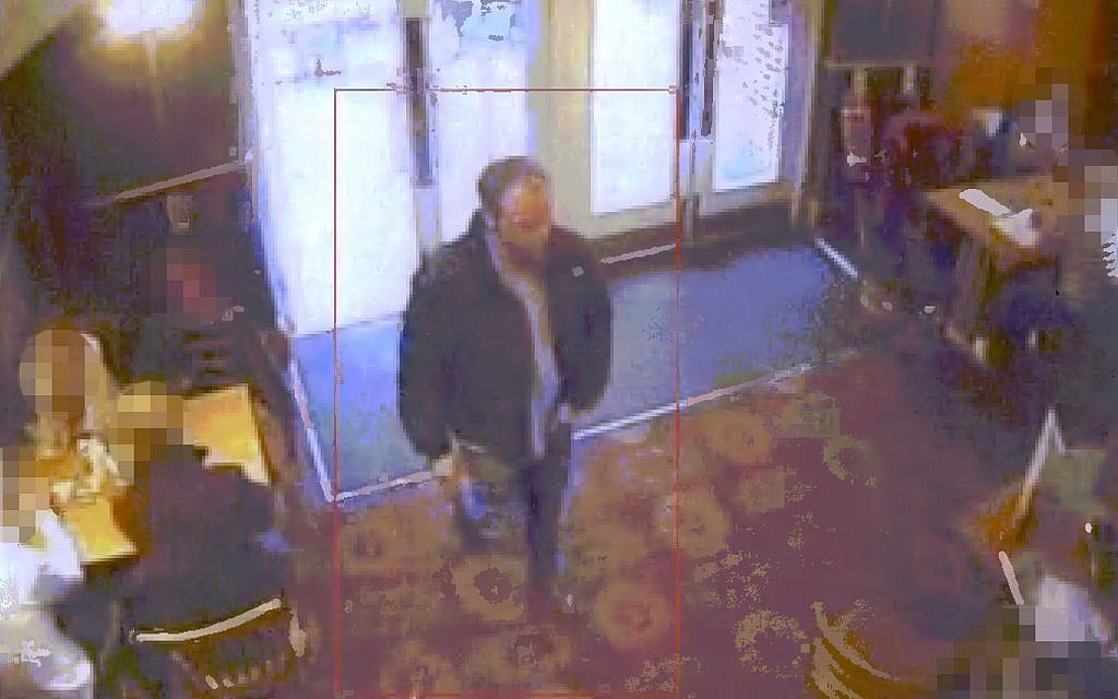 CCTV screen grab issued by Greater Manchester Police (GMP) of Christopher Lythgoe, that was shown to the jury in the trial of four men accused of membership of National Action. 

Photo credit: Greater Manchester Police/PA Wire