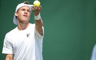 Diego Schwartzman suffered a second round exit on Thursday. Picture: Marc Morris