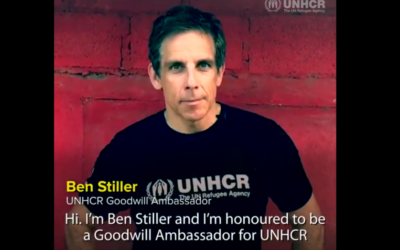 Ben Stiller in the UNHCR's video