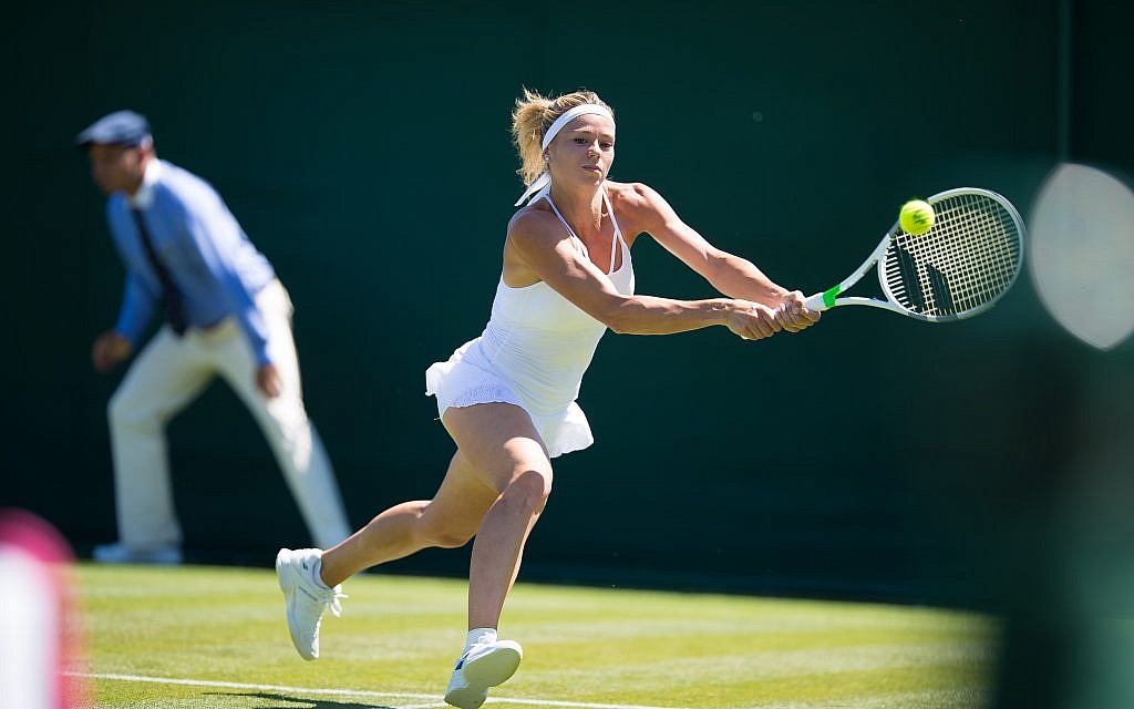 Camila Giorgi. Picture: Marc Morris