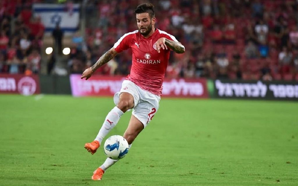 Hanan Maman was on target for Hapoel Be'er Sheva in its comfortable win. Picture: Hapoel Be'er Sheva FC