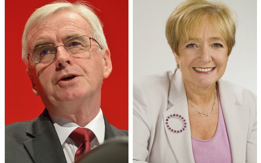 John McDonnell and Margaret Hodge