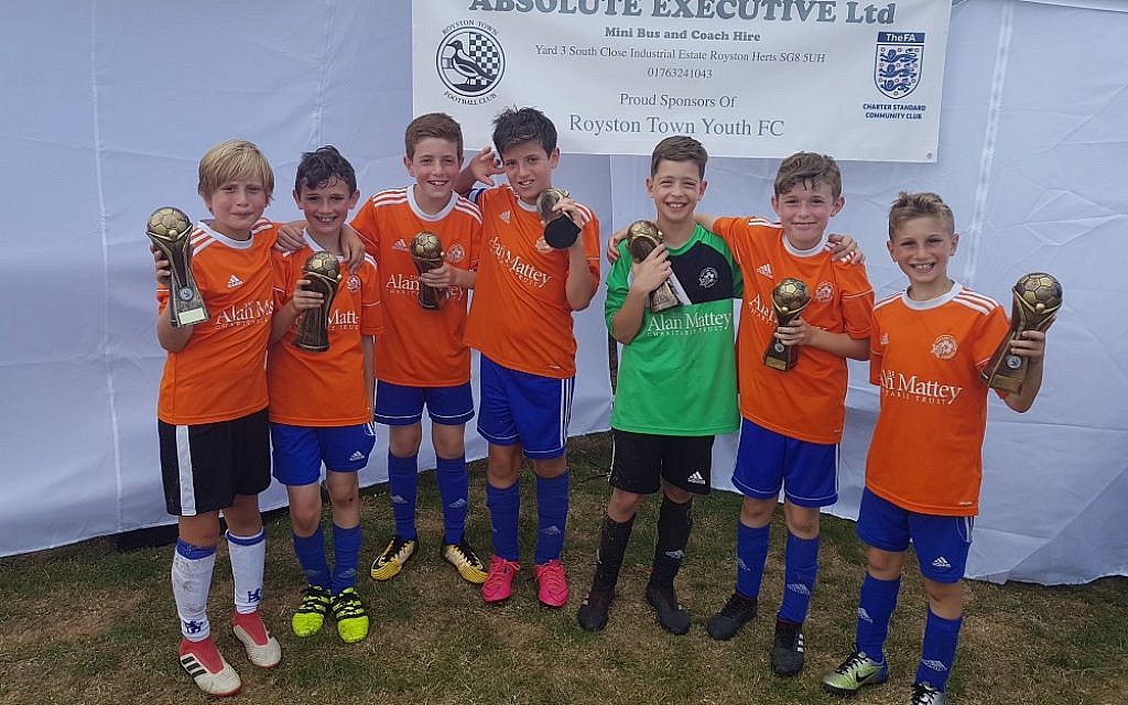 London Lions' U10 winning squad