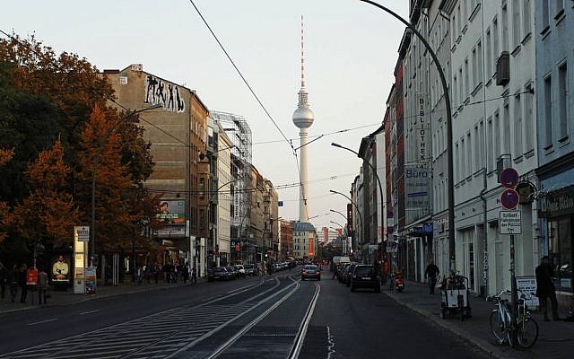 The central Mitte district in Berlin, where the attack happened