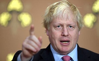 Boris Johnson. Photo credit: Victoria Jones/PA Wire