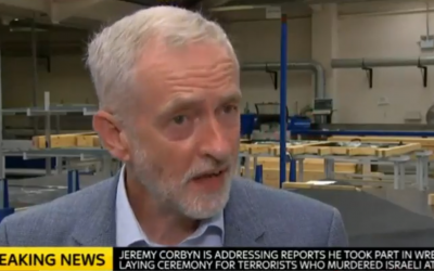Jeremy Corbyn speaking on Sky News