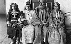 Hakham Ezra Dangoor, chief rabbi of Baghdad, pictured with his family in 1910. (Jewish News) Hakham Ezra Dangoor, chief rabbi of Baghdad, pictured with his family in 1910. (Jewish News)