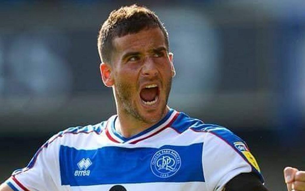 Tomer Hemed celebrates a goal for QPR