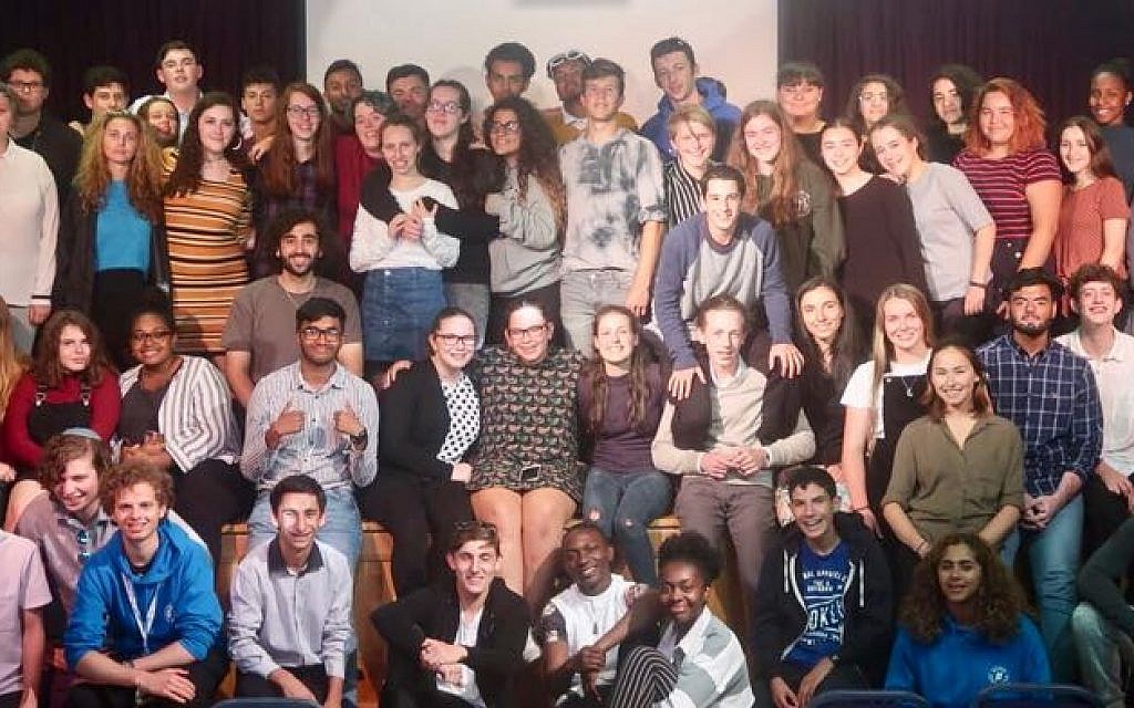 Teenagers help create the social action campaign to address the issue of domestic violence against men