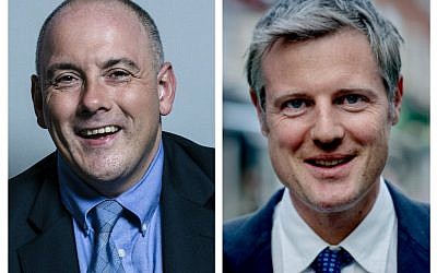Robert Halfon and Zac Goldsmith have complained to party HQ