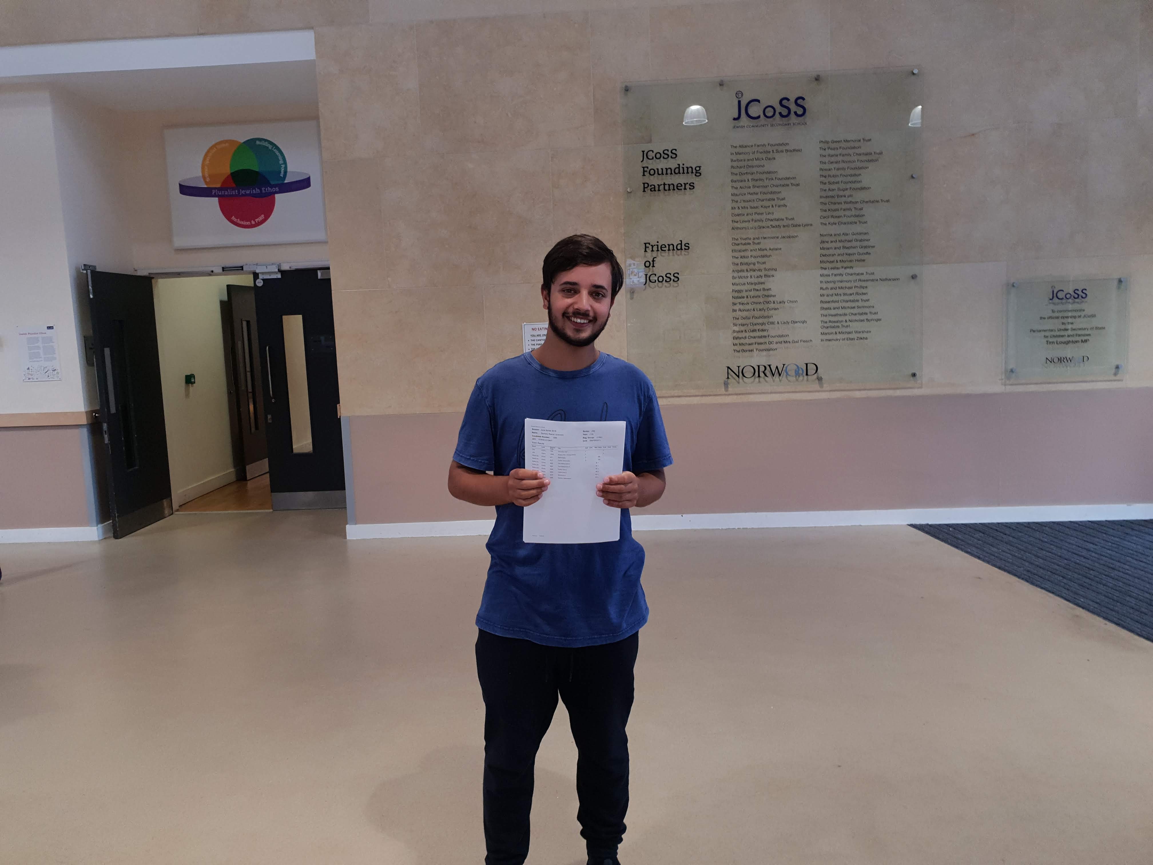 Zach Levenson who is going to Bristol to do Aerospace Engineering