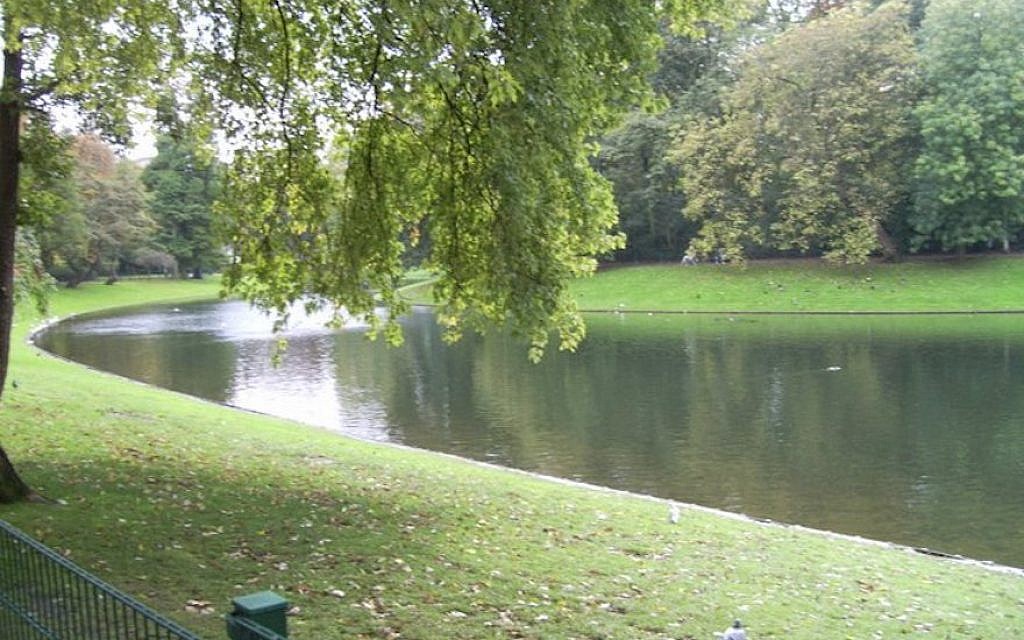 A view of the Stadspark pond in Antwerp, Belgium. (Tony Wicks/Facebook)
