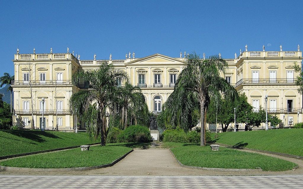 Brazil National Museum. Picture: Halley Pacheco de Oliveira