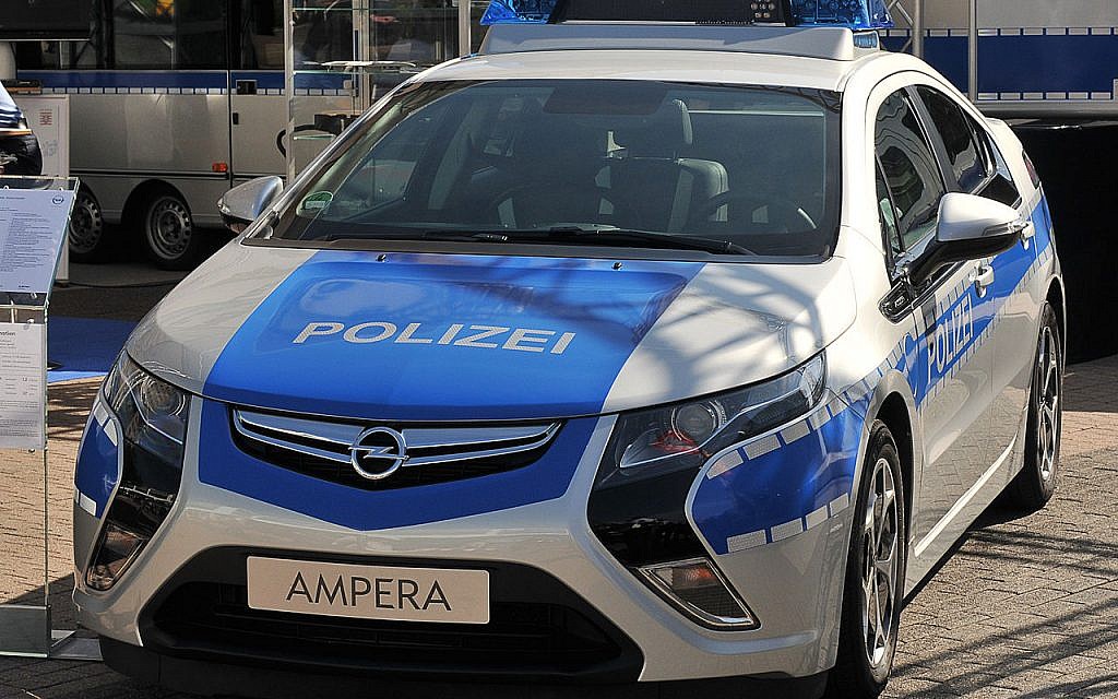 German police car