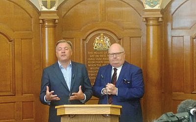 Ed Balls and Lord Pickles