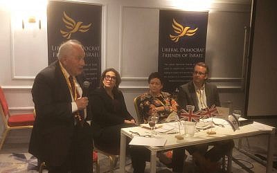 Lib Dem Friends of Israel's event at the party conference