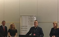 Tom Watson addressing Labour Friends of Israel in 2016
