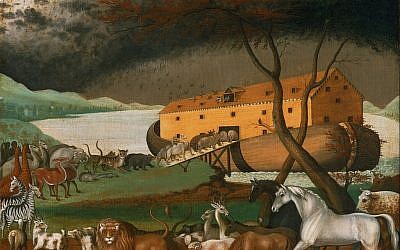 Noah's Ark (1846), a painting by the American folk painter Edward Hicks.