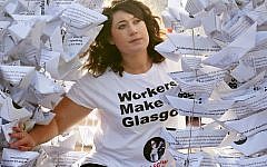 GMB Scotland branch secretary Rhea Wolfson was subject of the antisemitic article. Photo credit: Jane Barlow/PA Wire