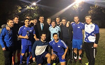 Israel finished as runners-up at the Embassy World Cup